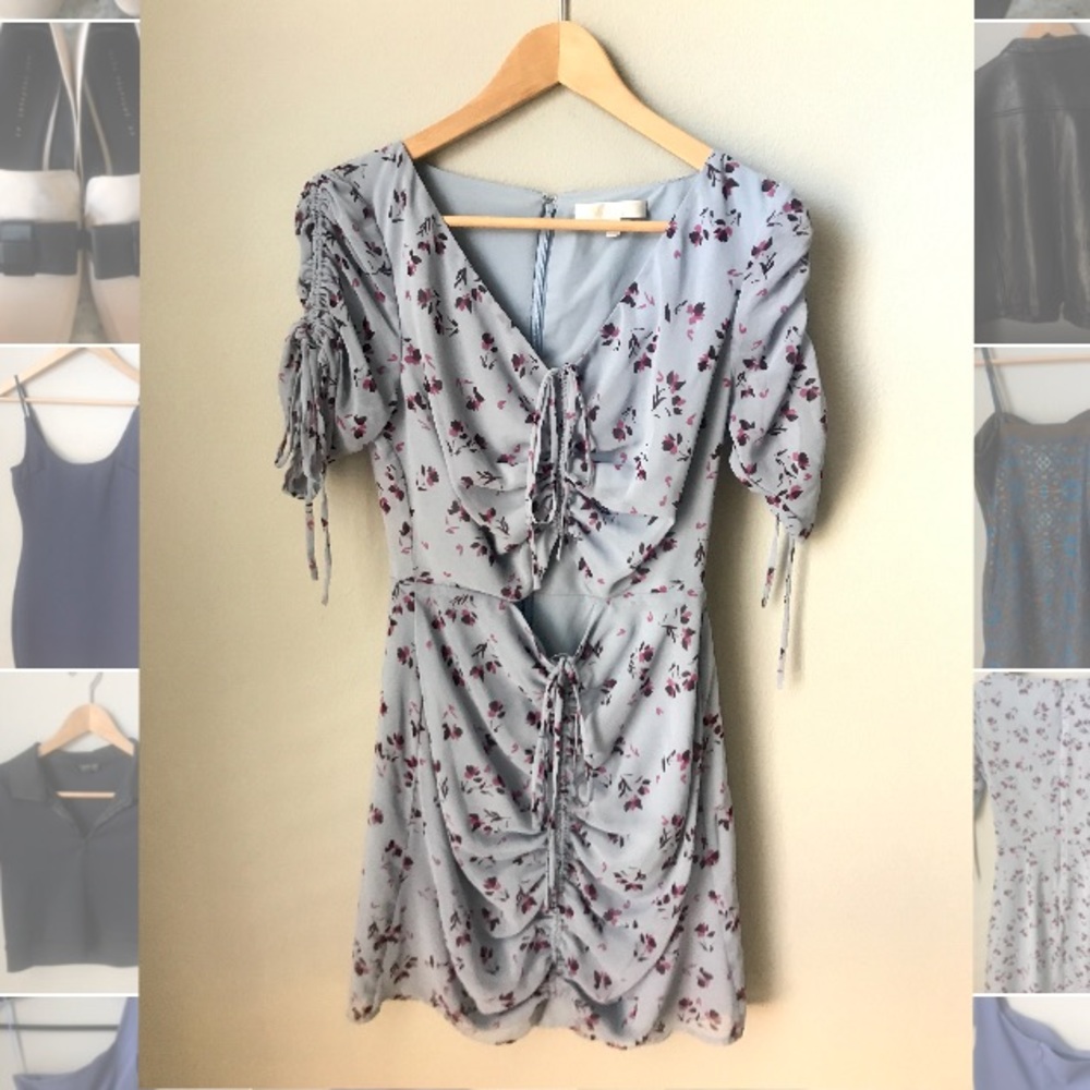 Wayf floral dress